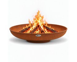 HEAT Vuurschaal Classic 80 cm Roest - Vuurschaal voor buiten - 80x80x19 cm