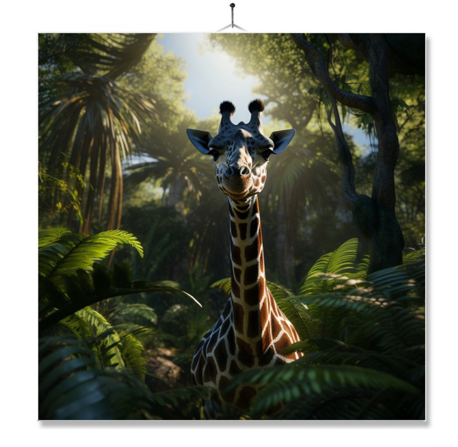 MC Living Tegel Met Opdruk | Geschenk | Dieren | Giraffe Ontwerp 3