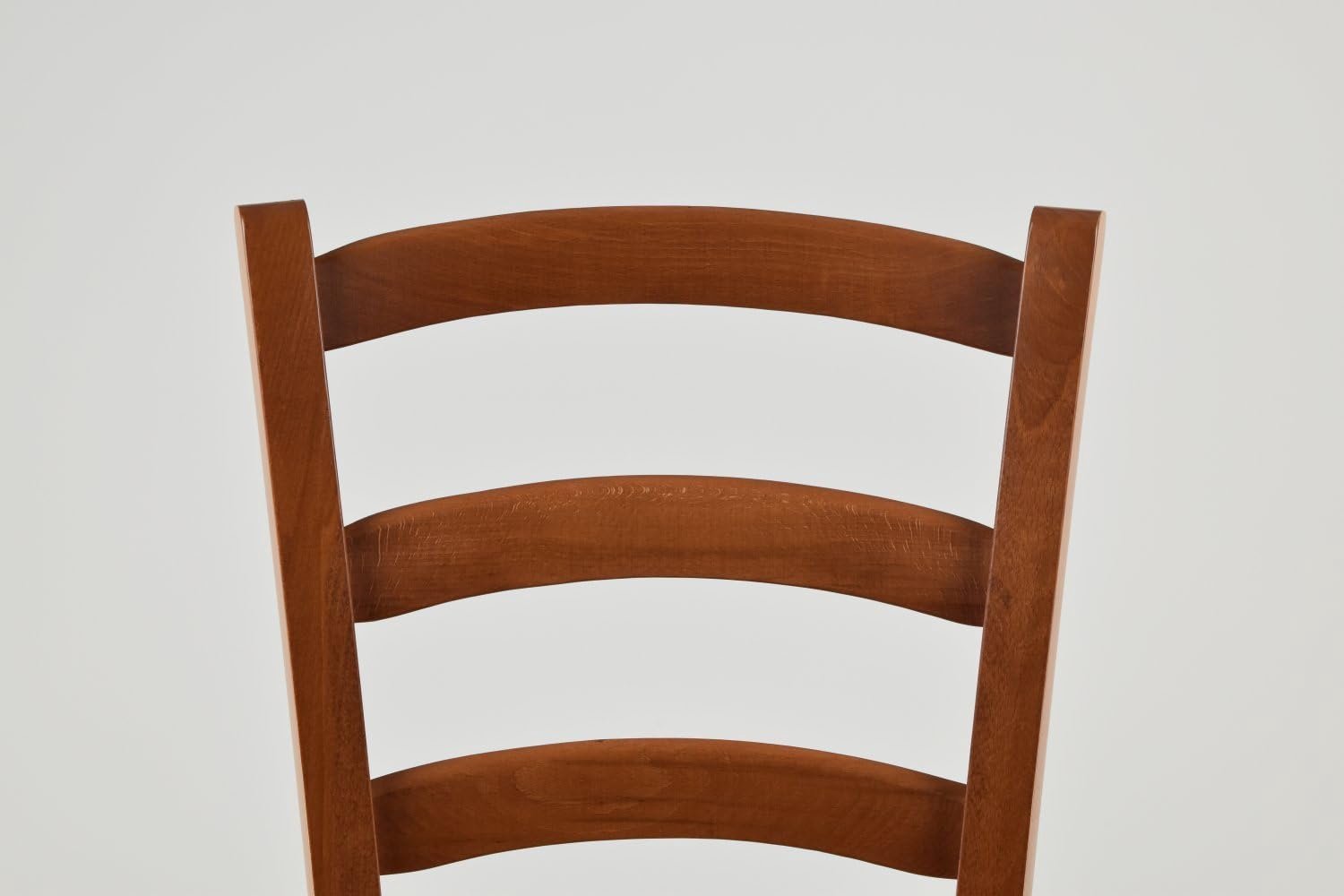 Venice Houten Eetkamerstoelen Set van 4 Kersenhoutkleur Beukenhout 44 x 43 x 88 cm Klassieke Stoelen met Rugleuning voor Keuken Eetkamer en Horeca Laurahomestore