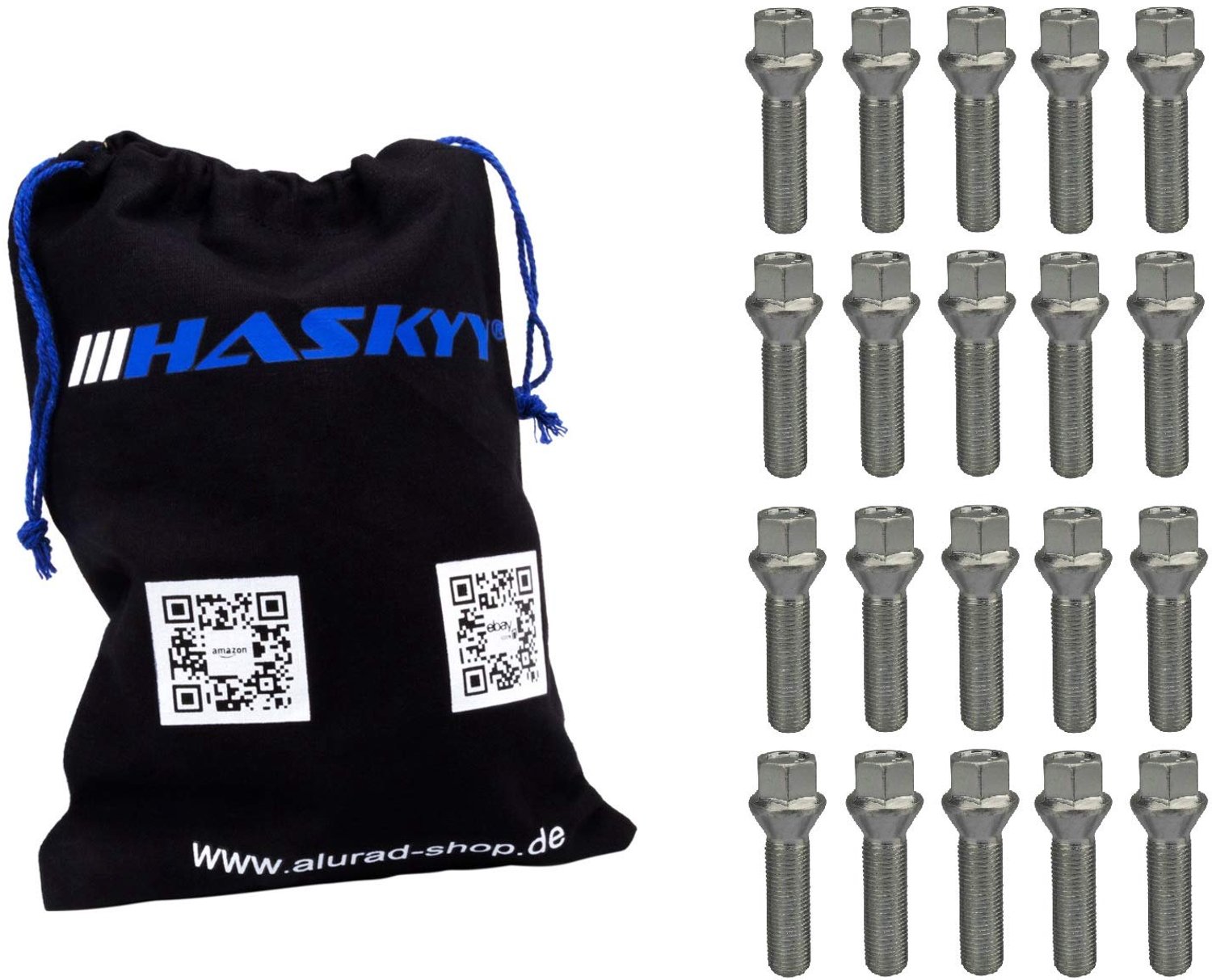 Wielbouten M14x1.5 met conische zitting 60° - 20 stuks
