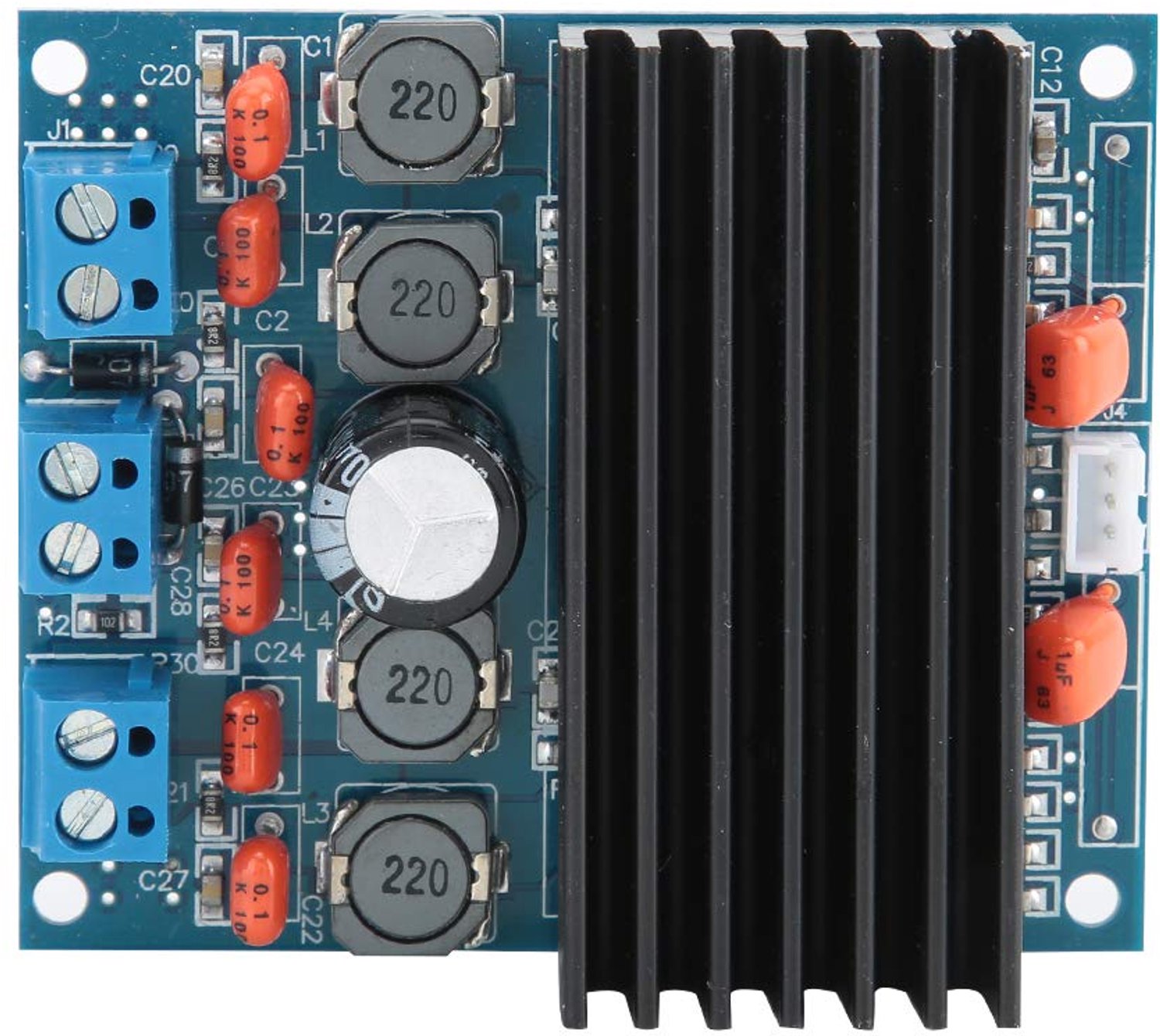 Versterker 50W * 2 - TDA7492 - Professionele Power Amplifier - Veilig en Betrouwbaar - ABS Materiaal - Compact 8x7x3 cm - Audioversterker
