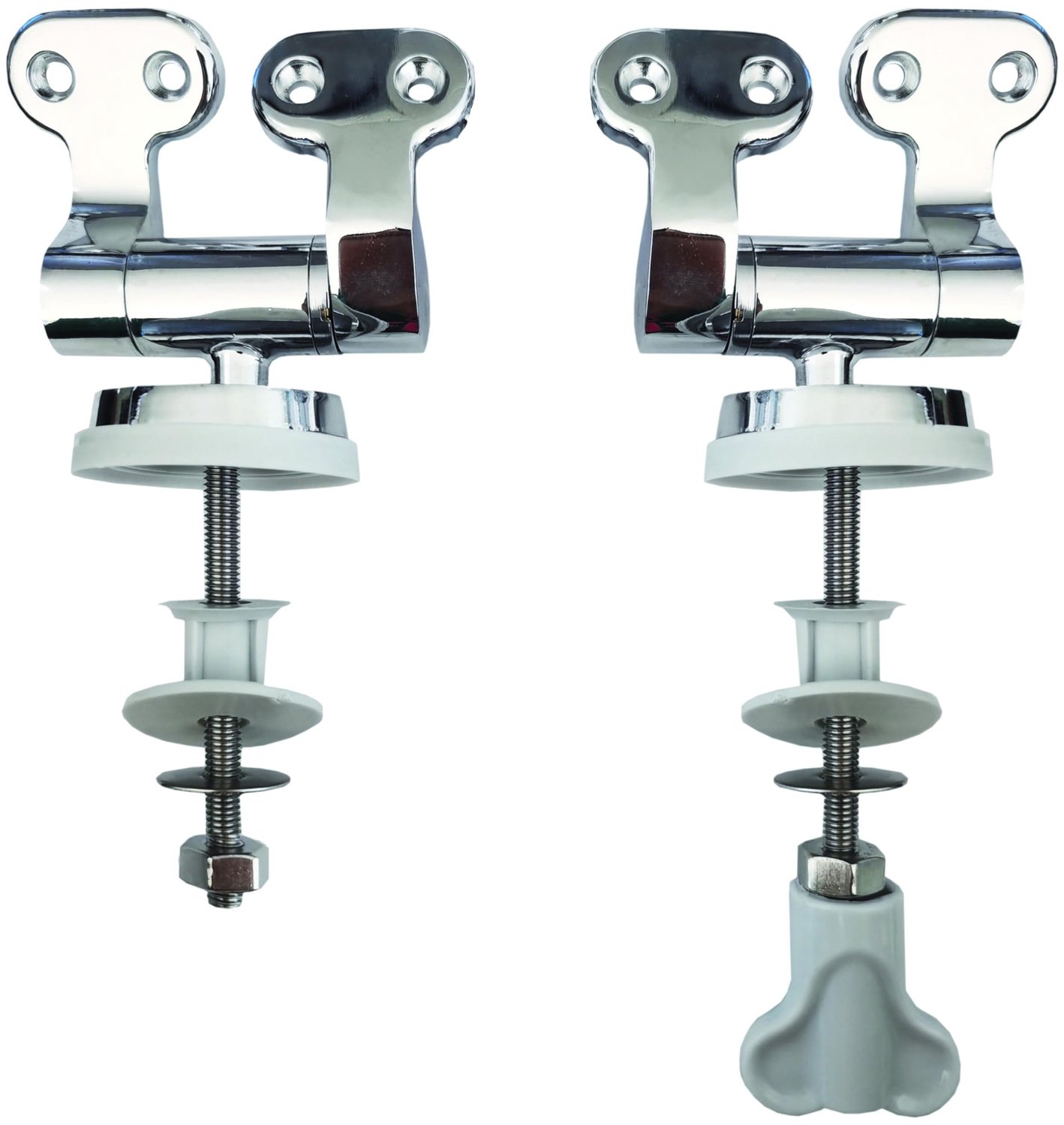 Toilet zitting bevestigingsschroeven M6 - Chroom, 1 stuk