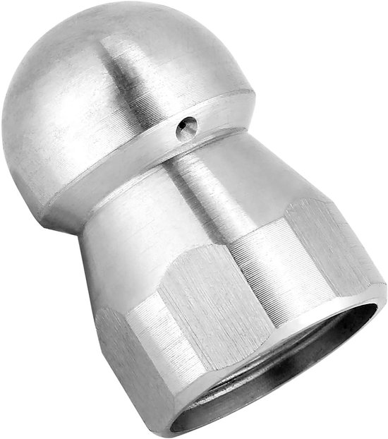 Afvoerreinigingsmondstuk 3/8" - roestvrij staal - duurzaam ontwerp - voor hogedrukreiniger - ServiceTopper — afbeelding 4
