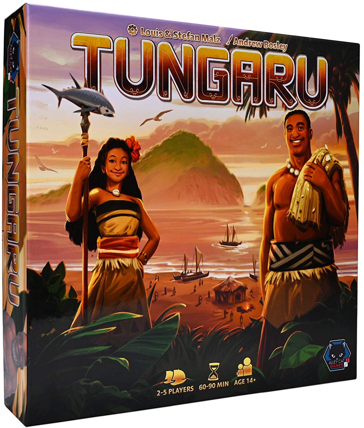 Bordspel Tungaru - Eurogame voor 2 Spelers