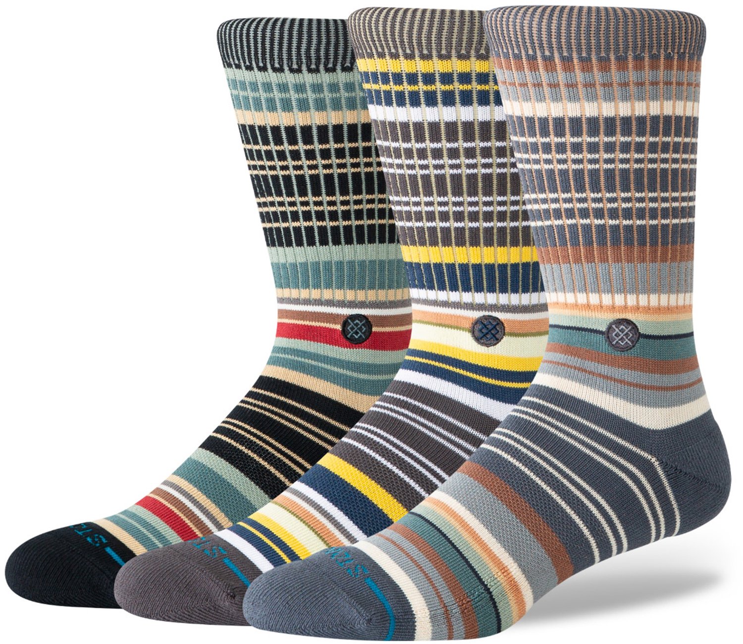 Stance unisex casual 3P sokken jorongo multi