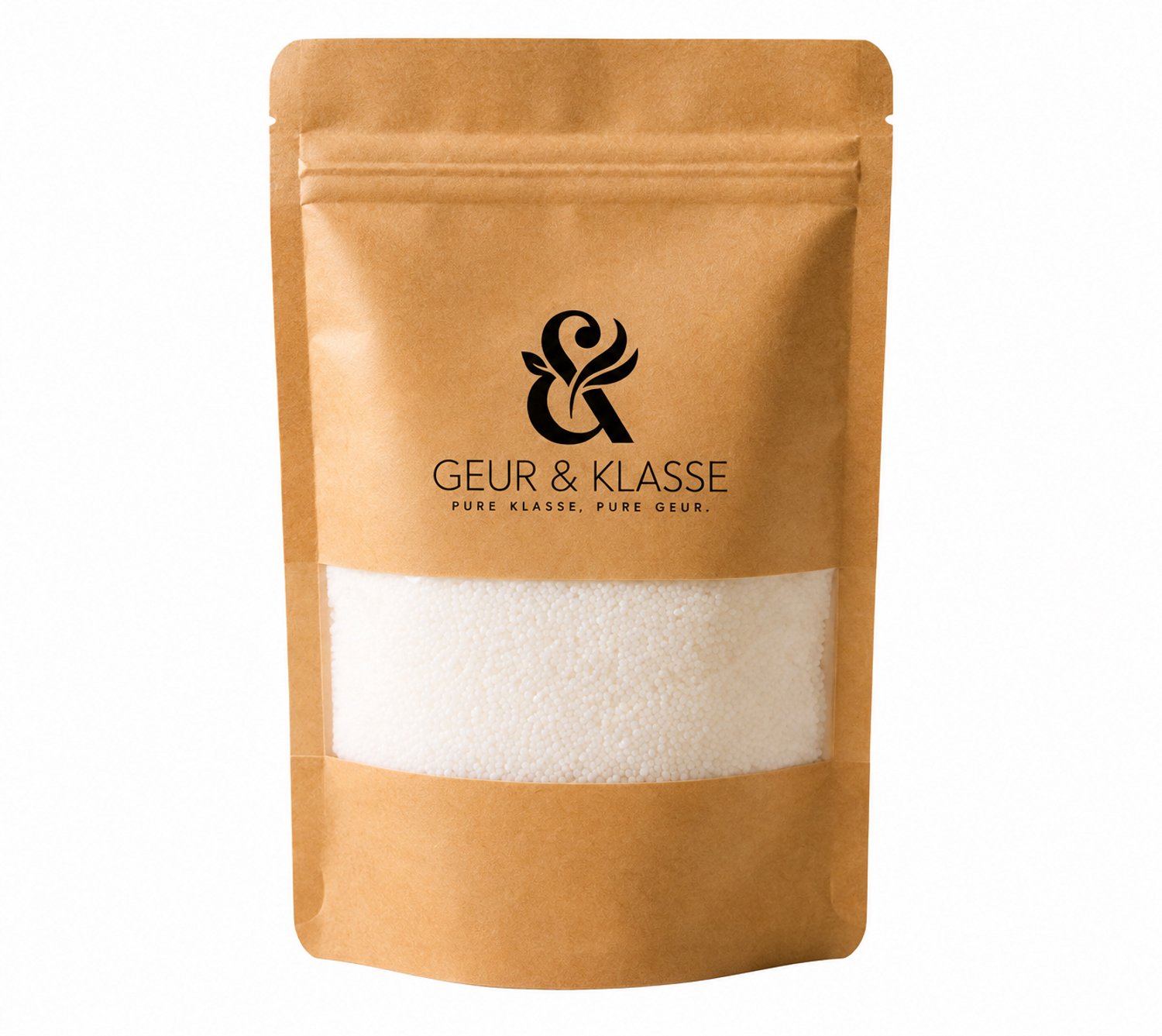 Geur & Klasse Kaarszand Pearly White – 750 gram – Inclusief 25 Lonten – Kaarsenzand – Zelf Kaarsen Maken