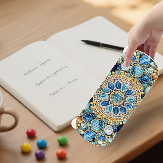 DIY Diamond Painting Pencil Case Organiser voor Kantooraccessoires — afbeelding 4