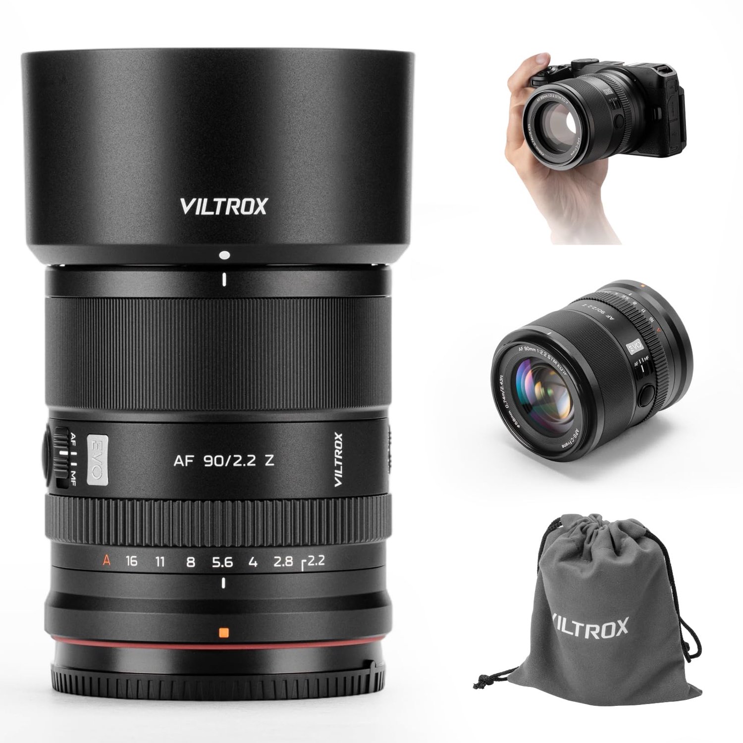 90 mm f/2.2 EVO Camerlens voor Z-mount