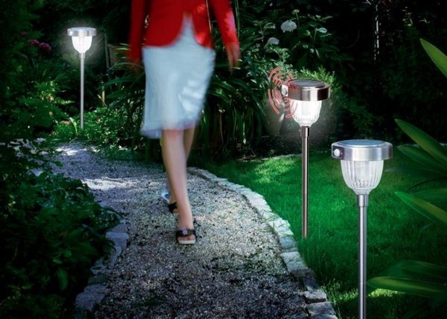 Solar PIR Lamp met Bewegingssensor voor Buiten