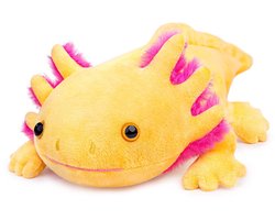 Axolotl Pluche Dier - 84 cm - Geel