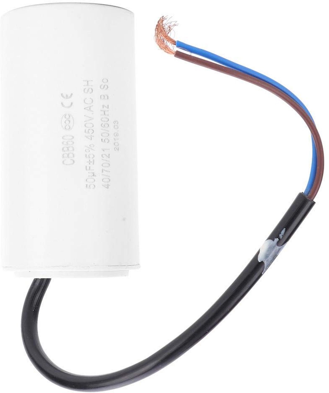 Motor Start Capacitor - Betrouwbare Startcapaciteit - 450V - 50uF - Geschikt voor Motoren - Krachtige Startcapaciteit - Hoogwaardige Capa...