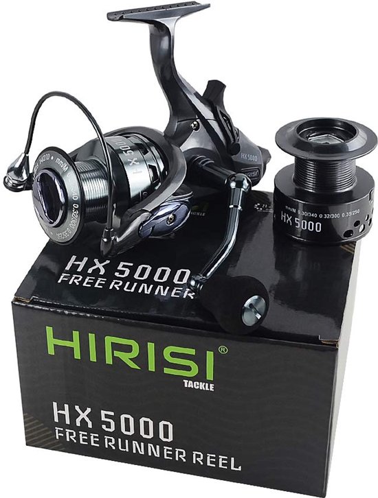 Karpvis Reel met Extra Spoel HX5000 — afbeelding 4
