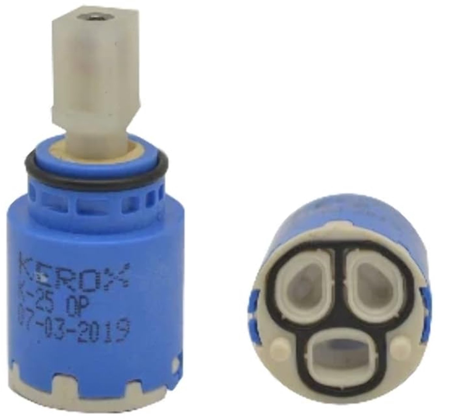 Cartridge 25 mm met zij-uitgang