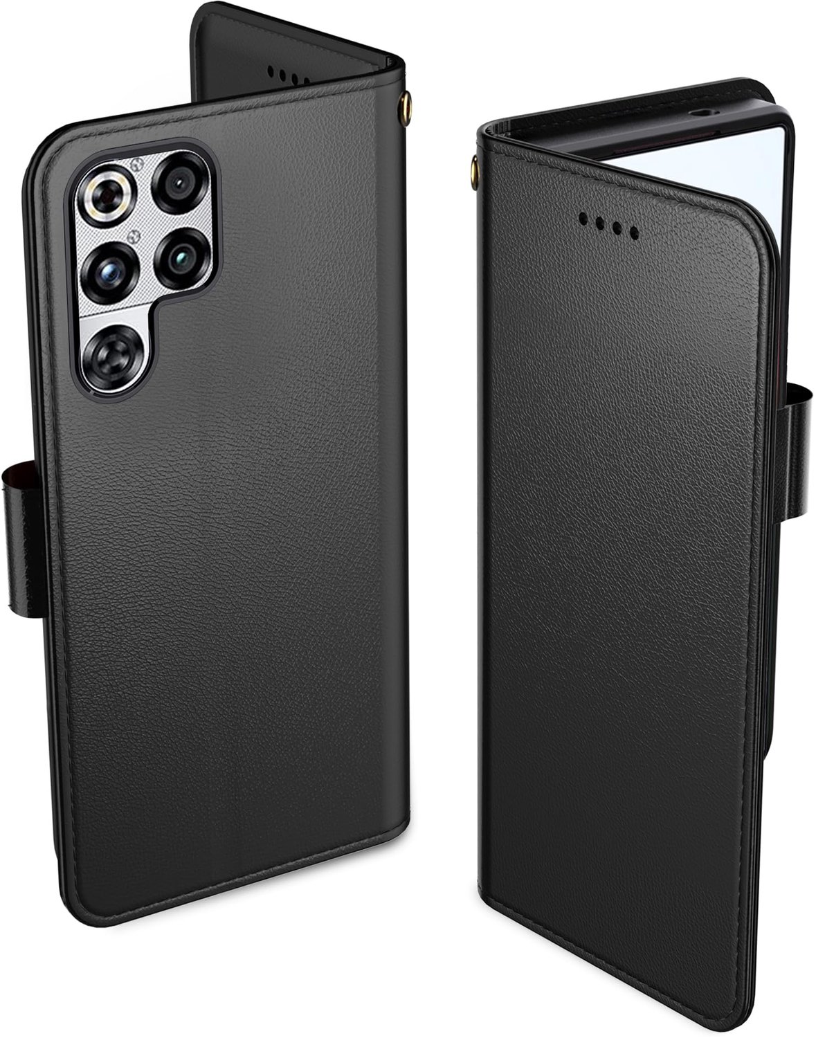 Beschermcase voor Nubia Red Magic 11 Pro 5G - PU Lederen Vouwbare Case met Kaartsleuf