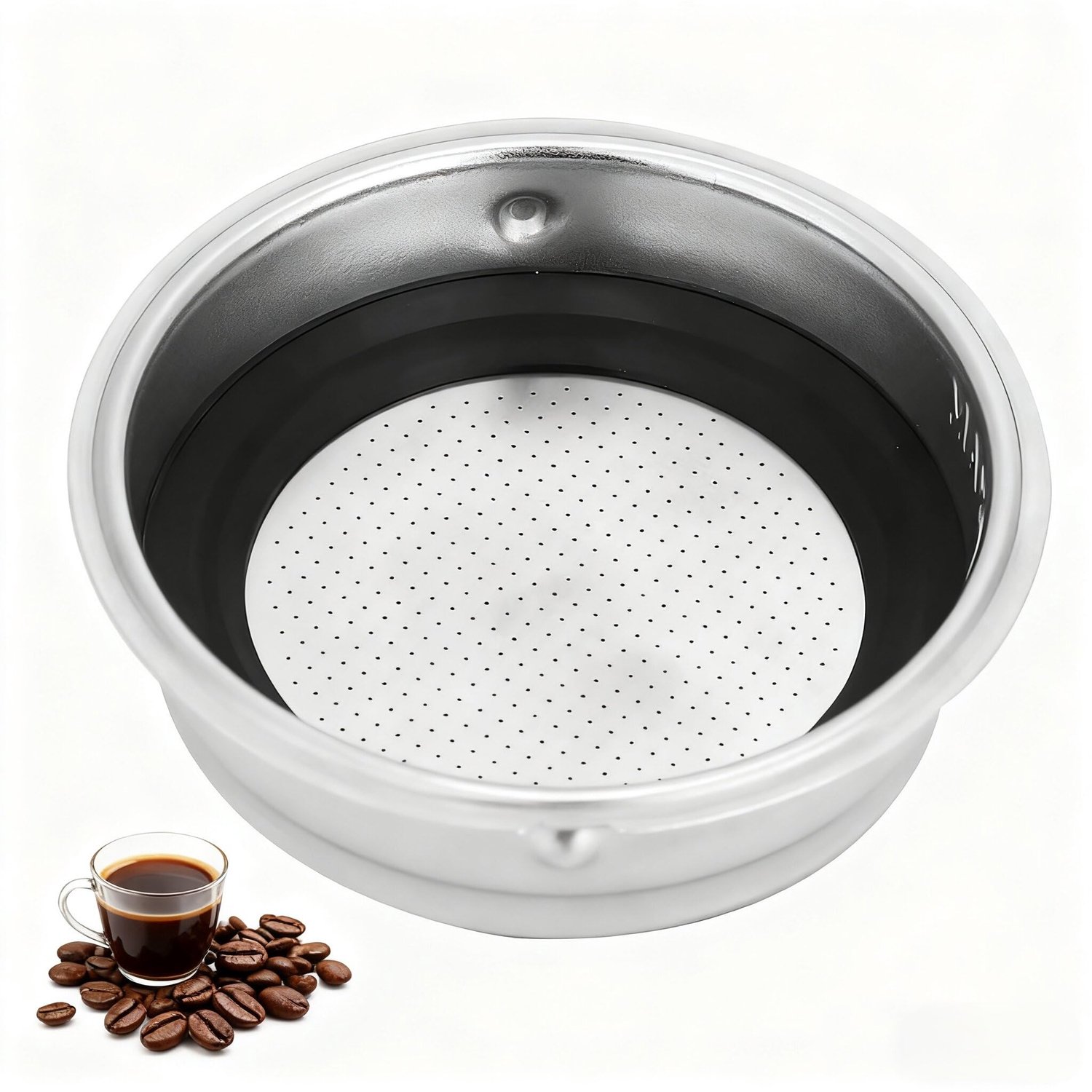 Koffiefilter Mand van Roestvrij Staal voor Thuisgebruik