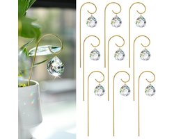 Set van 9 Kristallen Prismas voor Planten Decoratie