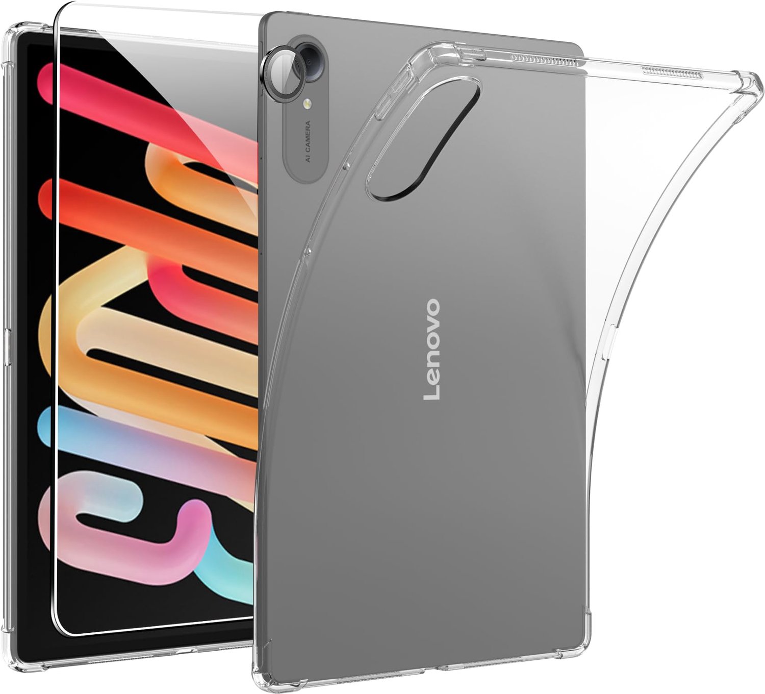 Beschermhoes voor Lenovo Idea Tab Pro Gen 2 met Beschermfolie