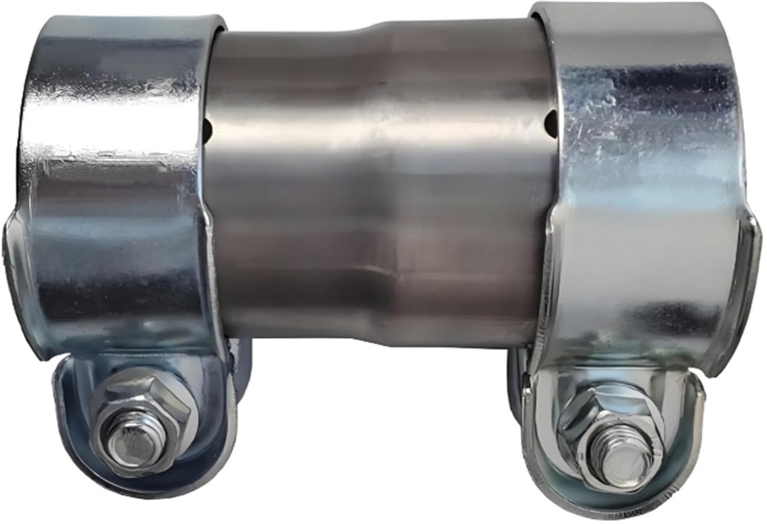Uitlaat reducer van 40mm naar 45mm, Roestvrijstalen Klem