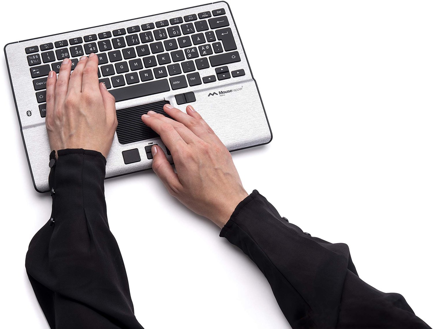 Ergonomisch Aanwijsapparaat met Volledig Toetsenbord