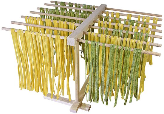 Houten Pastadroger met 13 Armen voor Verse Pasta — afbeelding 3