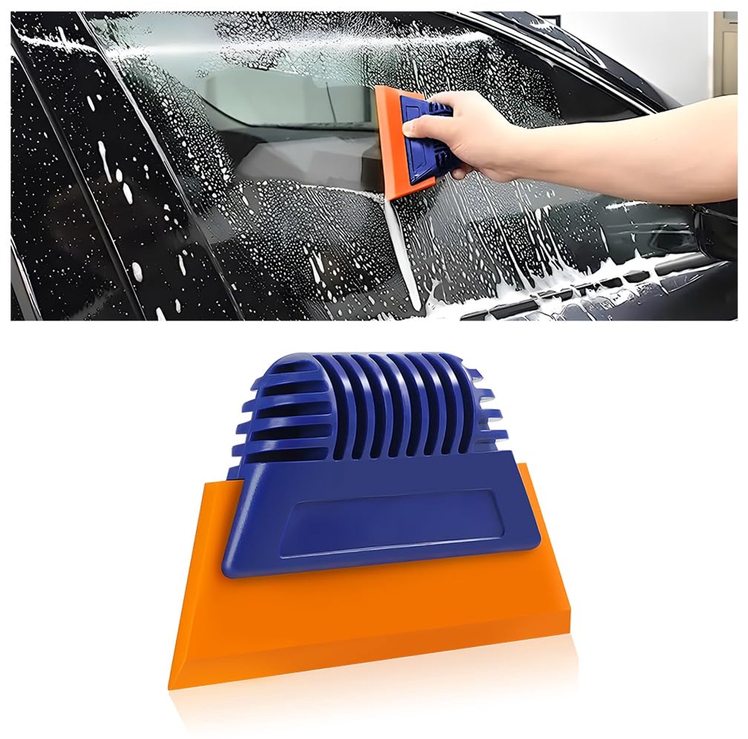 Autofolie Flexibele Schraper - Raamfolie - Lakbeschermingsfolie - Getinte Folie - Gereedschapsset - Antislip Handgreep - 5 Kleuren - Foliegereedschap
