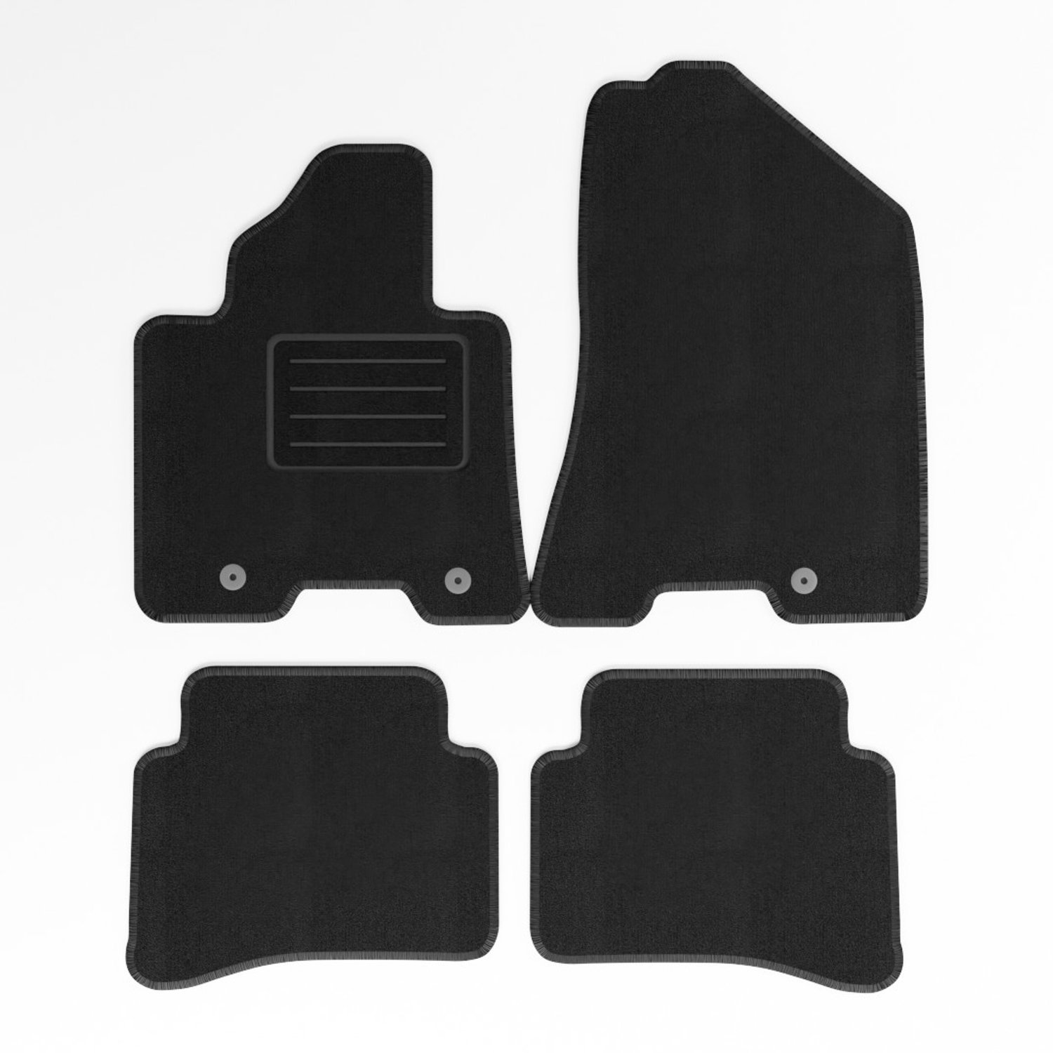 Mats4all | Naaldvilt automatten passend voor Kia Sportage 2016-2022 | Antislip | Met versterking | 4-delig | Automatten | Mattenset