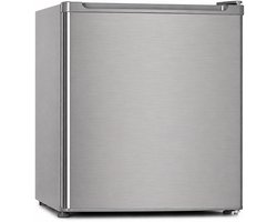 Mini -18C vriezer in zilver, 34 liter, energielabel D