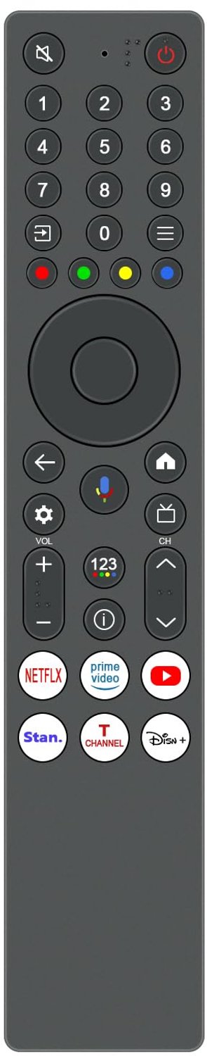 Vervangende Stembediening voor 4K OLED Smart TV