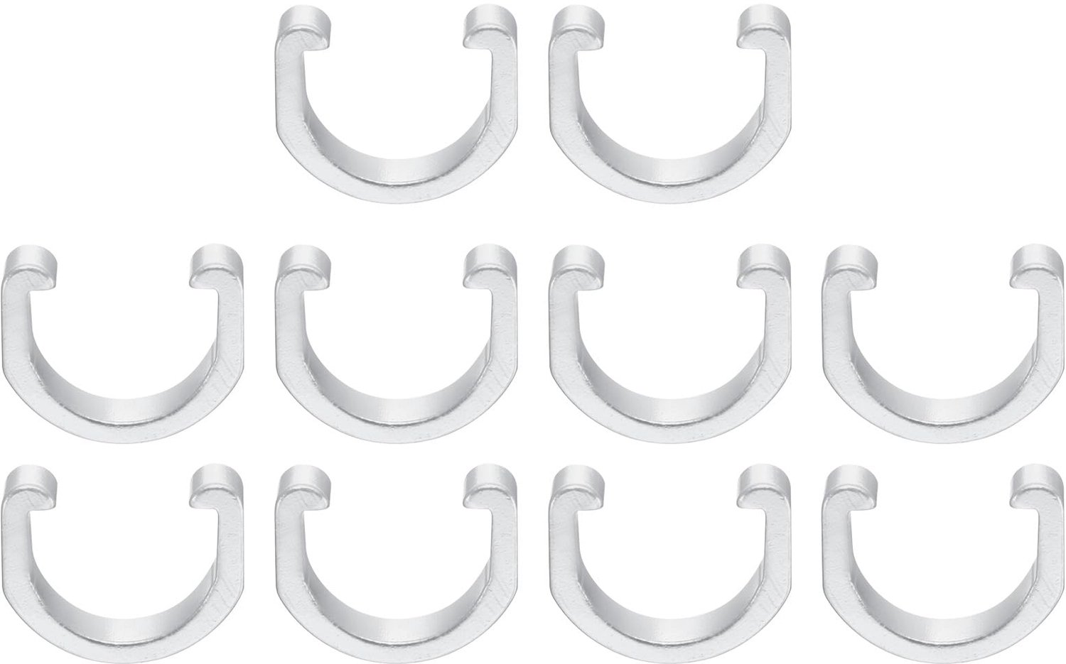 Set van 10 Fietskabel Klemmen van Aluminium