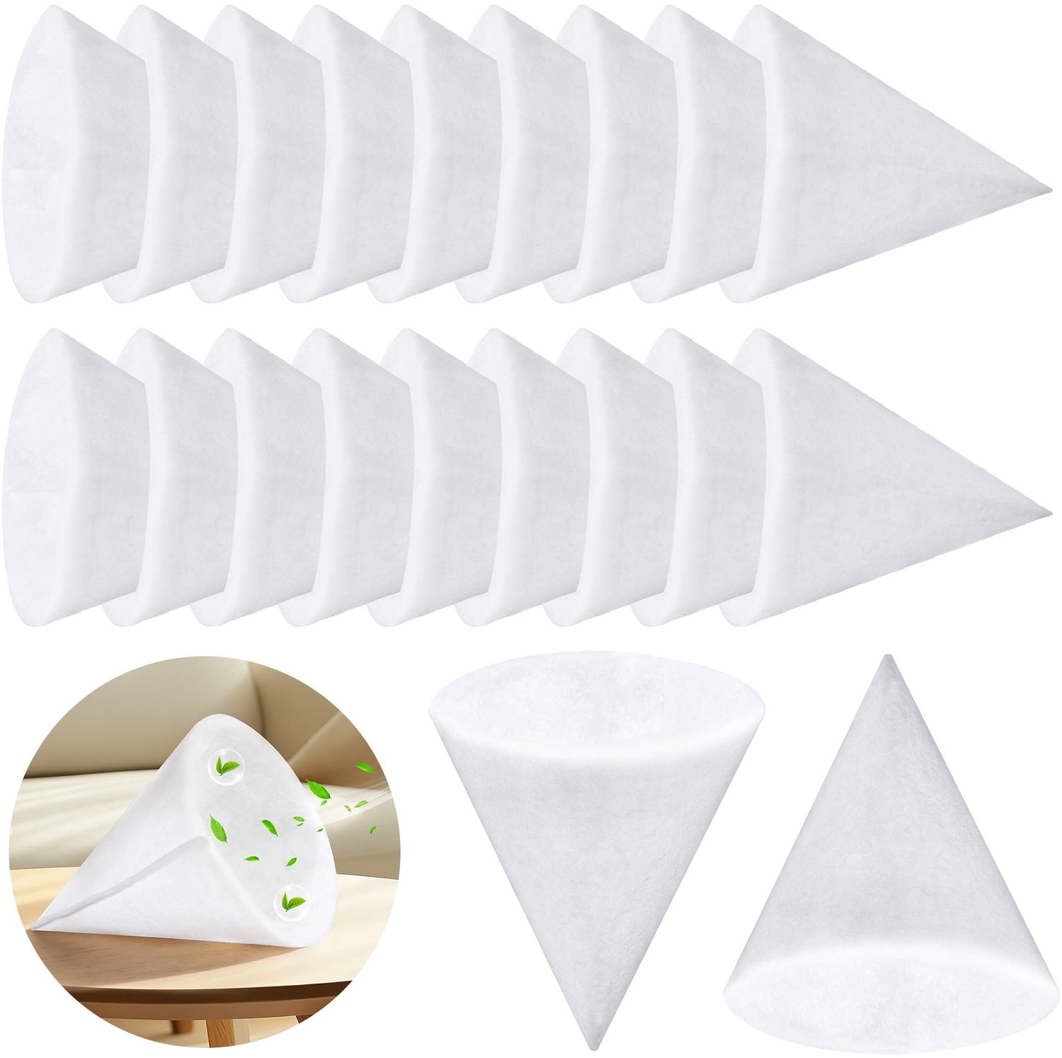 20 Stuks Conische Filters voor Ventilatiesystemen G4