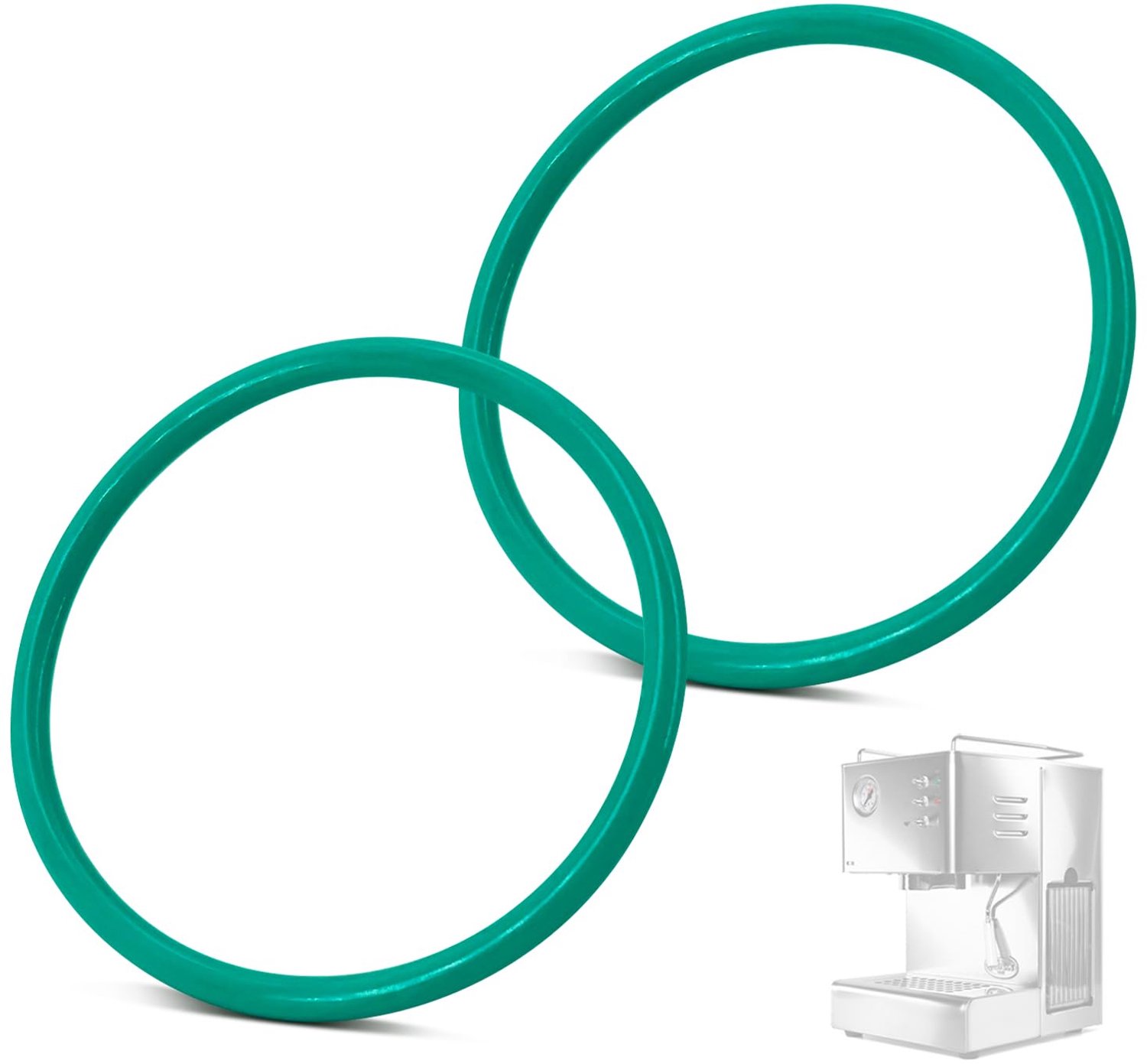 O-ring Set voor Espresso Machine - 2 Fluororubber Seals