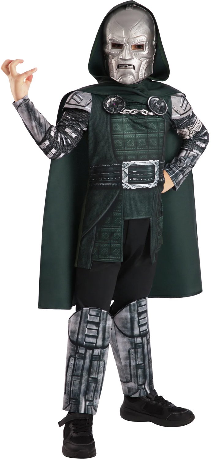 RUBIES NL - Luxe kostuum Dokter Doom Avengers Doomsday kind - 122/128 (7-8 jaar)