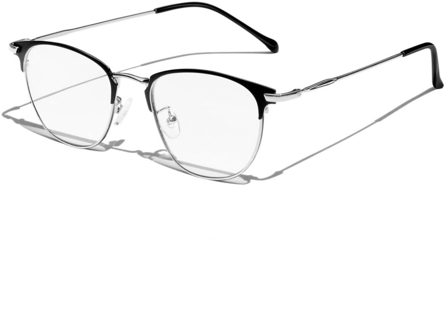 Blue Light Glasses - Blauw Licht Bril - Beeldschermbril - Zilverzwart