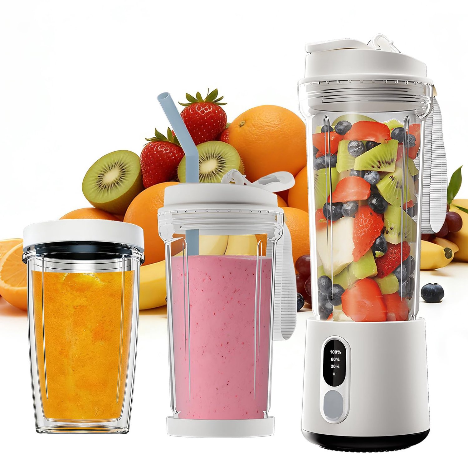 Draagbare Blender voor Shakes en Smoothies 500ml