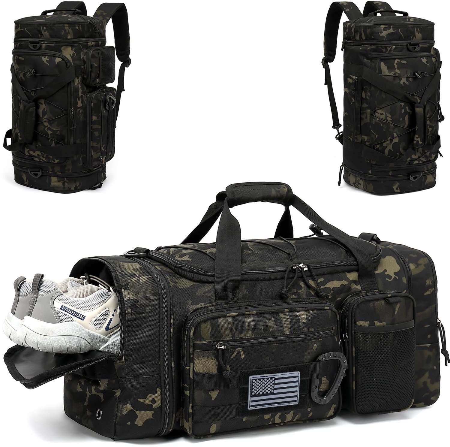 Grote Duffle Rugzak voor Sport en Reizen