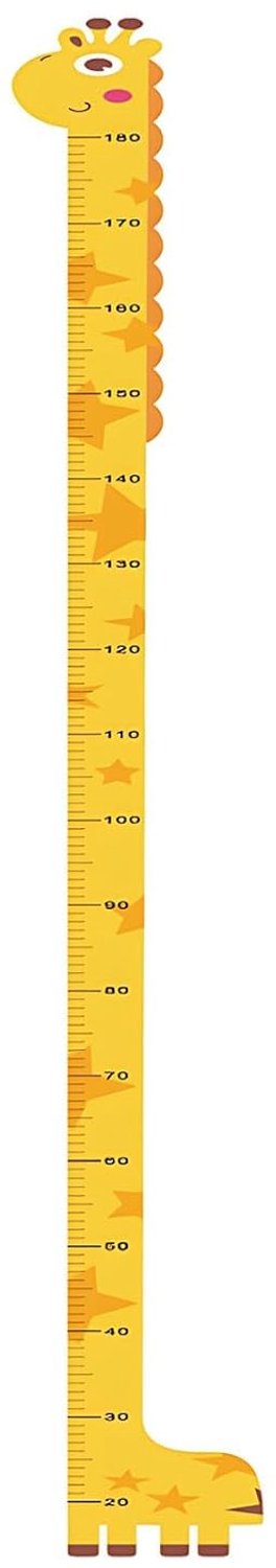 Giraffe Groeimeter voor Kinderen met Stickers