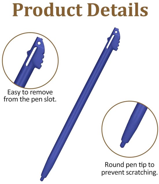 Set van 4 Stylus Pennen voor Nintendo 3DS XL — afbeelding 2