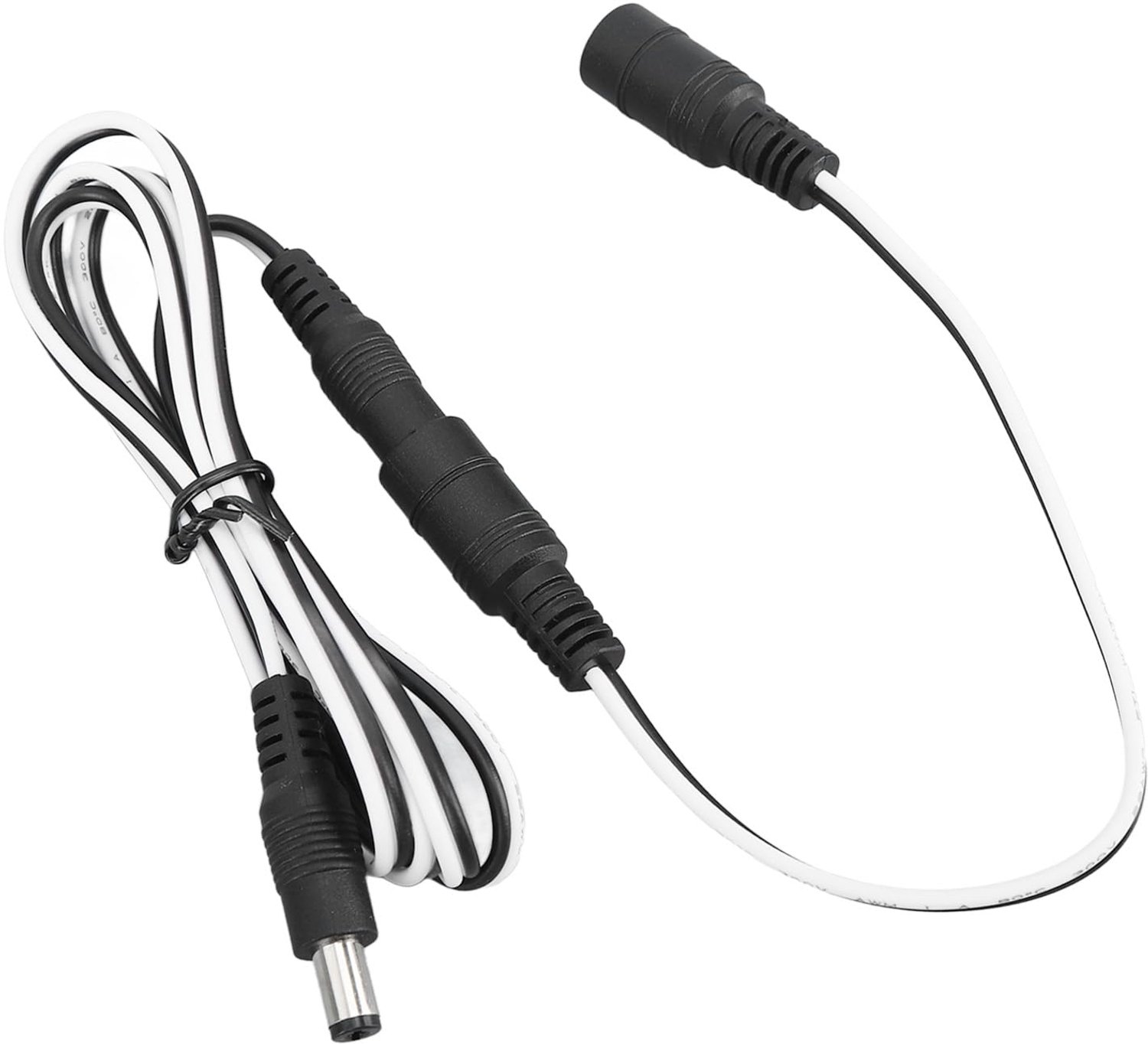 Verlengkabel 4 meter - Verlengkabel voor zonnepanelen - Stroomverlengkabel - ABS materiaal - Veiligheidsgarantie - Geschikt voor LED-verlichting en camera's - Stroomkabel