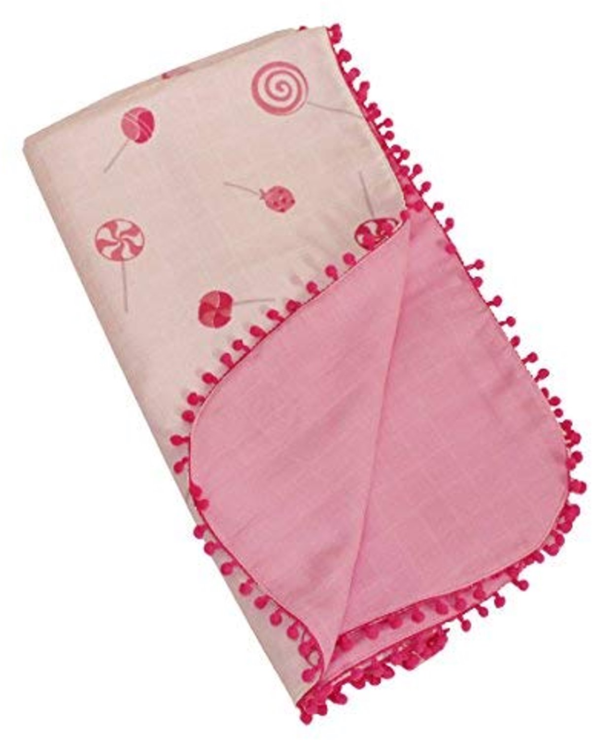 Katoenen Muslin Swaddle Deken voor Baby's, Candy Blauw