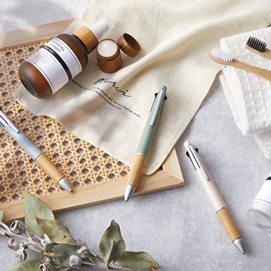Jetstream 4-in-1 Multifunctionele Pen met Bamboo Handvat — afbeelding 2