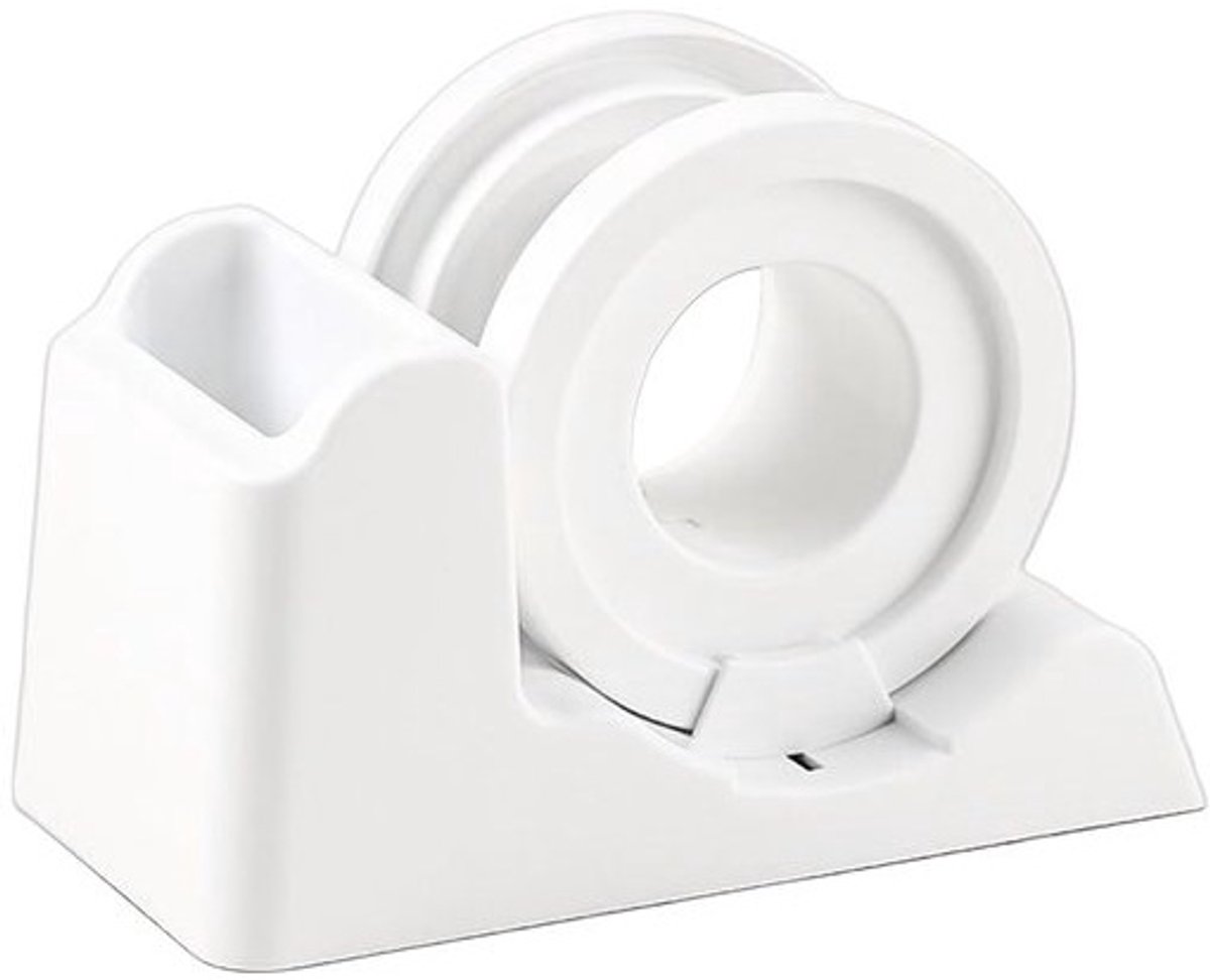 Tape Houder - Verzegelingsstickers Basis - Bureau Organisatie - Antislip Technologie - 17 x 12 x 9 cm - Grijs
