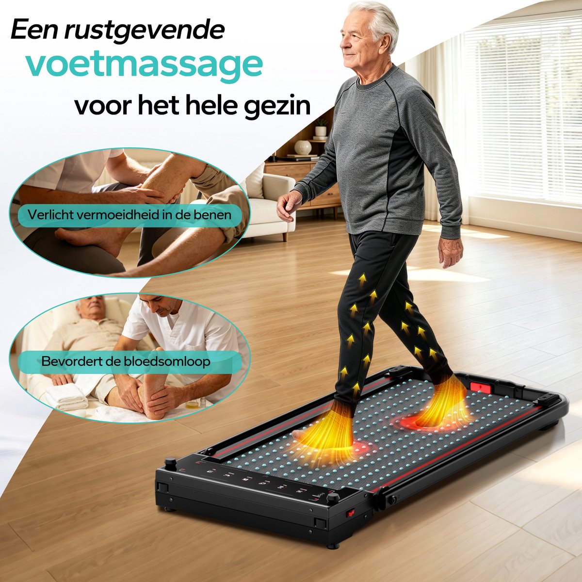 PULSE360 PULSE360 3.0HP Inklapbare Loopband - afbeelding 4