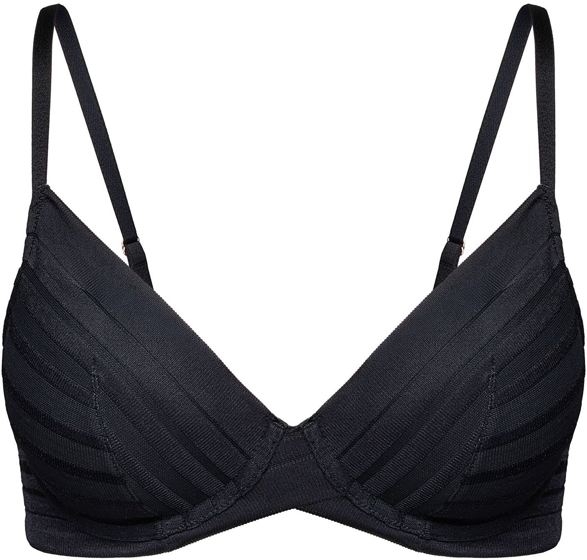 ESOTIQ Ciga - Push-upbeha - Zwart - 65G - Uitneembare vullingen