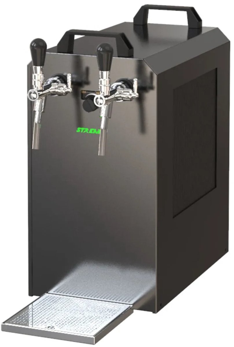 Complete set - Biertap - STREAM 80 bierkist, doorstroomkoeler 2-lijns droge koeler .