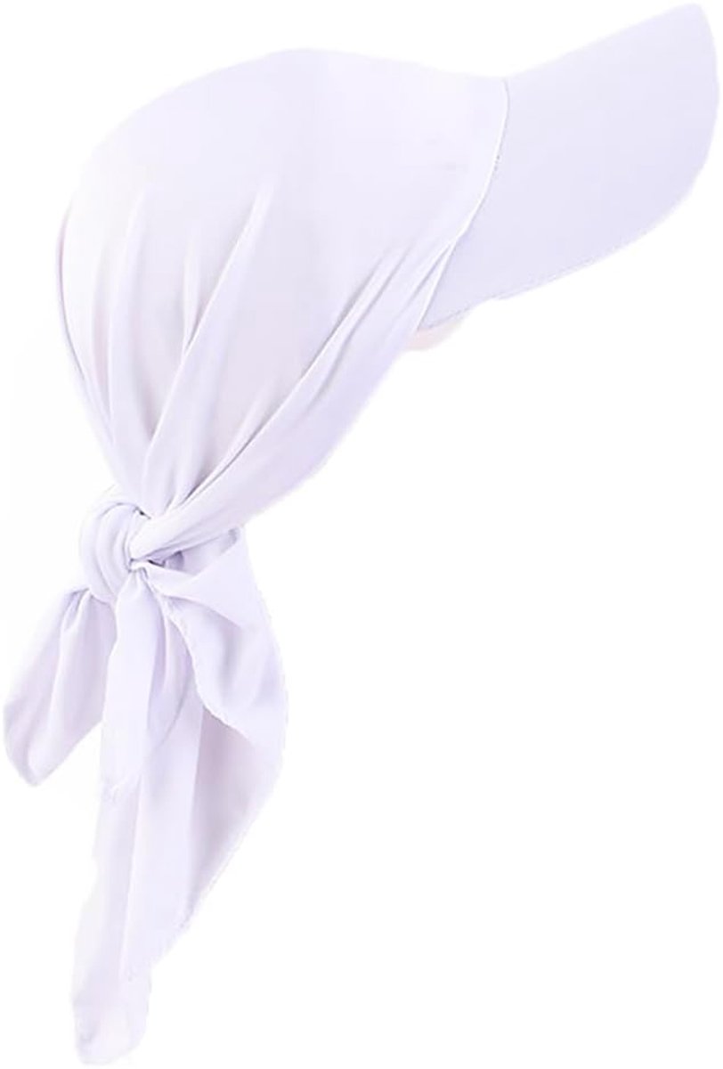 Hoofddoek met klep, tulband, gebonden, honkbalpet voor de zon