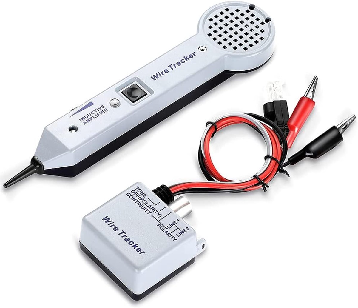 GeneratorKit, Wire Tracer, Kabel Tester, Professionele Tone TracingKit, 200EP Hoge Nauwkeurigheid Kabel Tester Detector Finder Inductieve Versterker