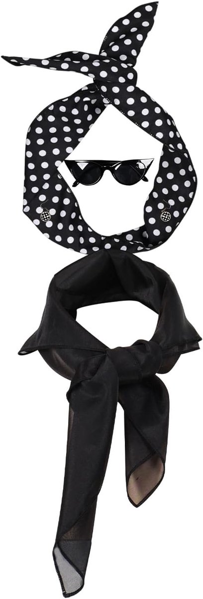 Outfit in jaren 50-stijl voor dames, Sandy, T-Birds, Danny, roze satijnen jack met sjaaltje, voor Halloween of verkleden