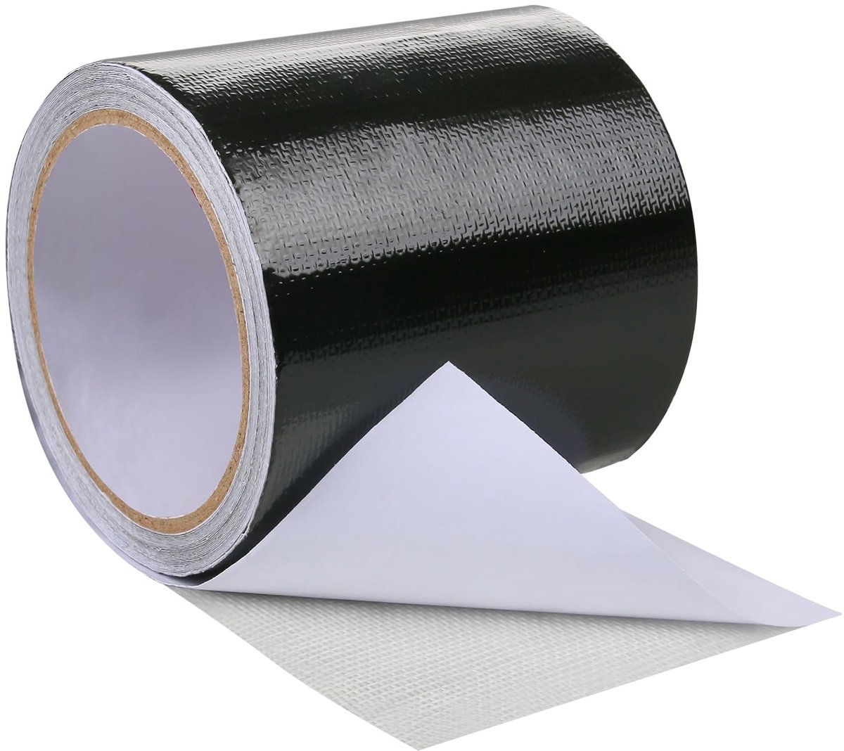 Zeilband, 8 m x 10 cm, pvc-zeil, reparatieband voor pvc-gecoate parasol, vrachtwagen, afdekzeil, nylon, tent, luifeldoek zwart