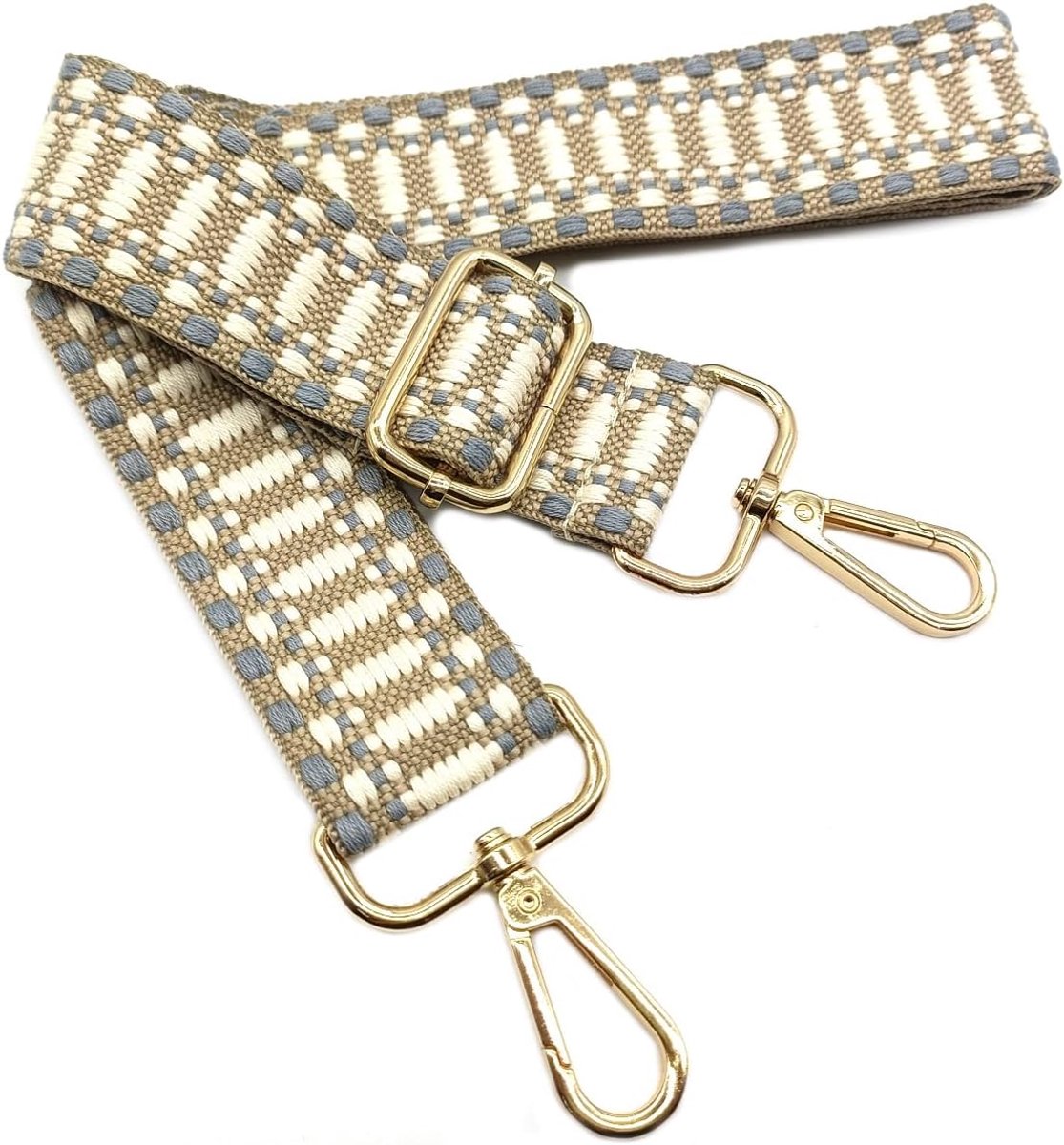 Schouderriem, verstelbaar, geel, groen, handtasriem, vervanging, universele reserveband met gouden gesp voor dames, handtas, schoudertas, accessoires, 3,8 cm, 801