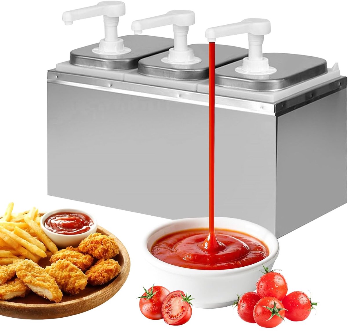 6 l sausdispenser pompstation